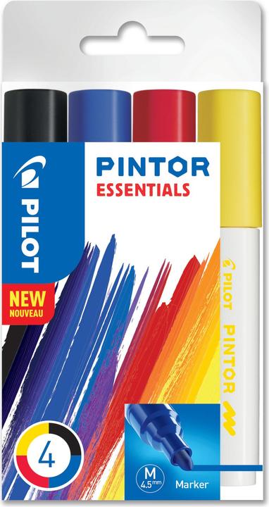 Produktbild Pilot Pintor Medium Essentials Set à 4 (4x)