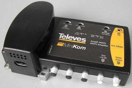 Produktbild Televes Verstärker MVN 437 4 Eingänge 37/27dB (Antennenkabel)