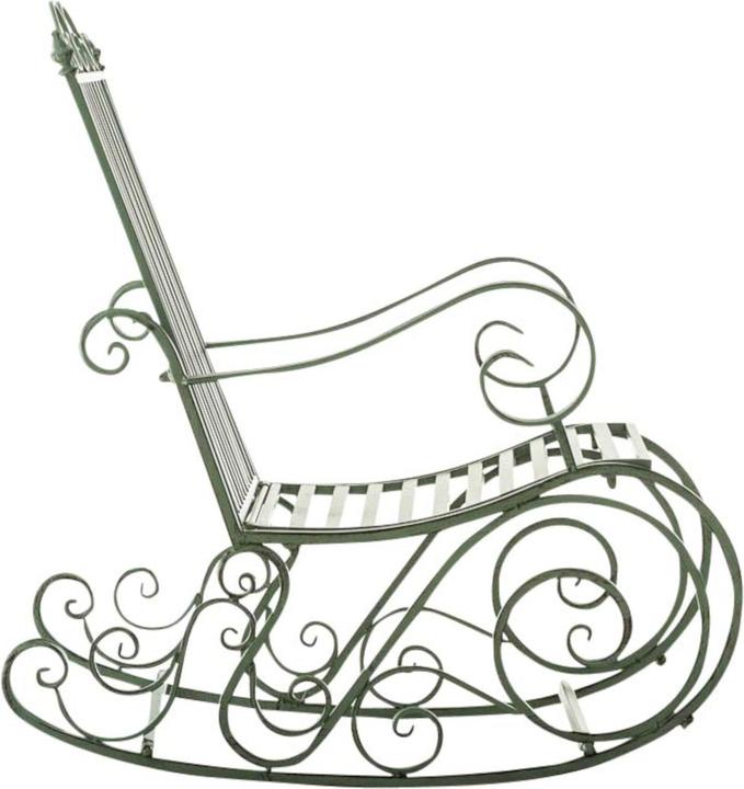 Immagine prodotto CLP Set di 2 sedie a dondolo Smilla, verde antico