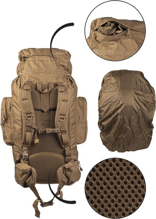Actual product image Mil-tec Recom Backpack 88L olive (88 l)