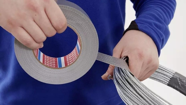 Actual product image tesa Concrete tape silver 50m:48mm (48 mm)