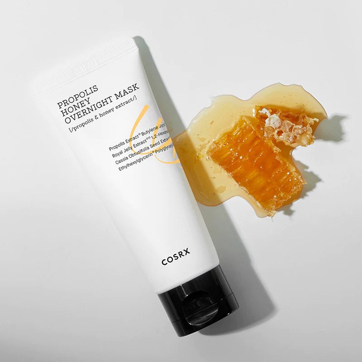 Actual product image Cosrx Full Fit Propolis Honey Overnight Mask - 60 ml (60 ml, Night cream)