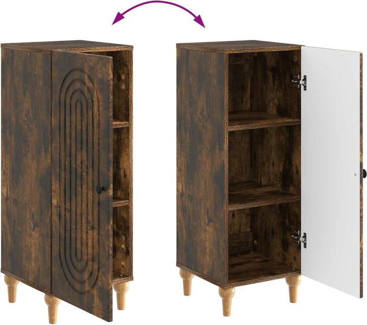 Produktbild vidaXL Modernes Sideboard (34.50 x 33 x 90 cm)