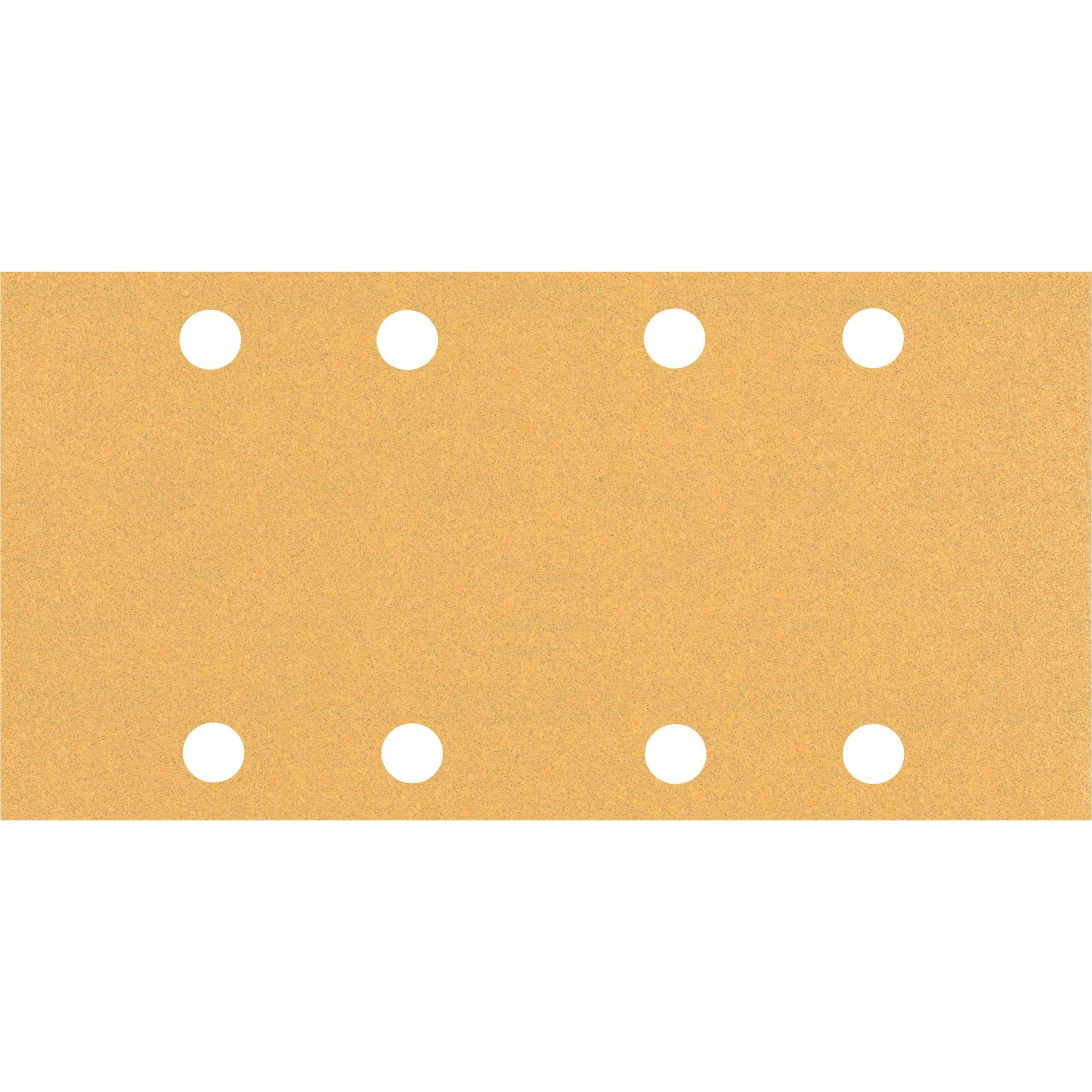 Bosch Professional Zubehör, Schleifmittel, EXPERT C470 Schleifpapier mit 8 Löchern für Schwingschleifer, 93 x 186 mm, G ...