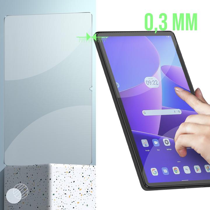 Actual product image Avizar 9H hardness glass display protection film (1 Piece, Tab M10 Plus Gen 3)