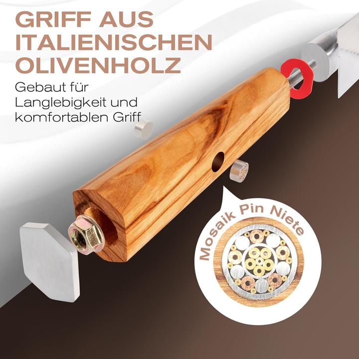 Produktbild Fujini Tea 3-teiliges Damastmesser Set