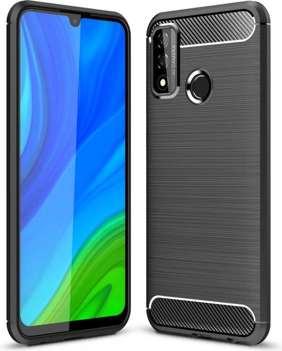 Actual product image Screenguard Huawei P Smart 2020 Cover Carbon Brushed Soft TPU (Huawei P Smart (2020))