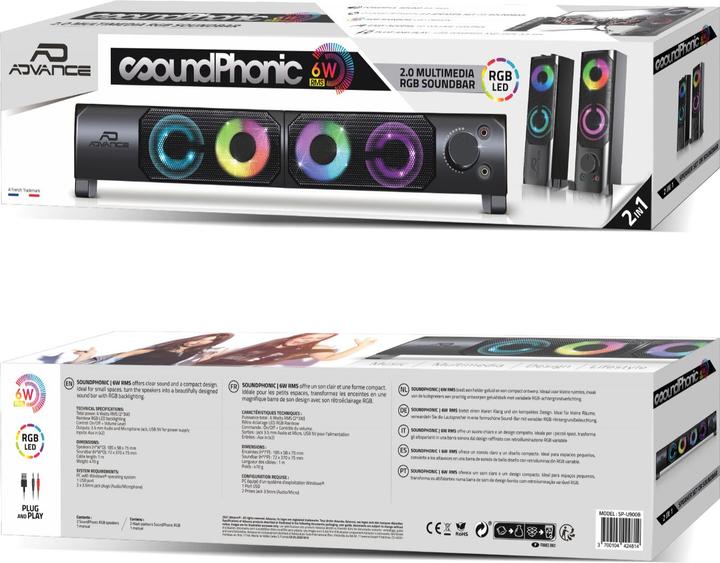 Actual product image Advance Soundphonic