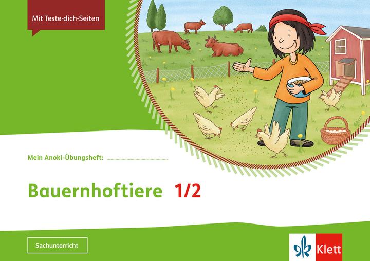 Produktbild Mein Indianerheft. Tiere auf dem Bauernhof. Arbeitsheft 1.-2. Schuljahr (Deutsch, 2016)