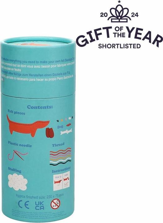 Actual product image Rex London Sew Your Own Sausage Dog (Multilingual)