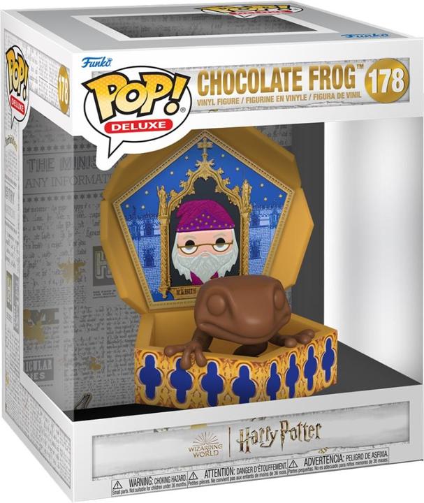 Actual product image Funko Harry Potter POP! Deluxe Vinyl Figur Deluxe Chocolate Frog 12 cm
