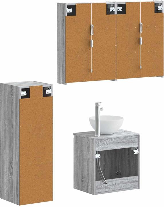 Produktbild vidaXL Badezimmermöbel-Set
