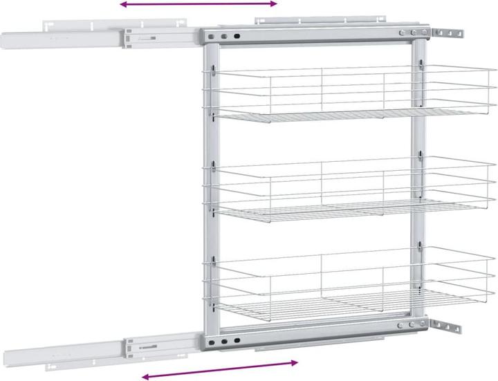 Immagine prodotto vidaXL Nolwenn (3 x, 47 x 11 x 56 cm)