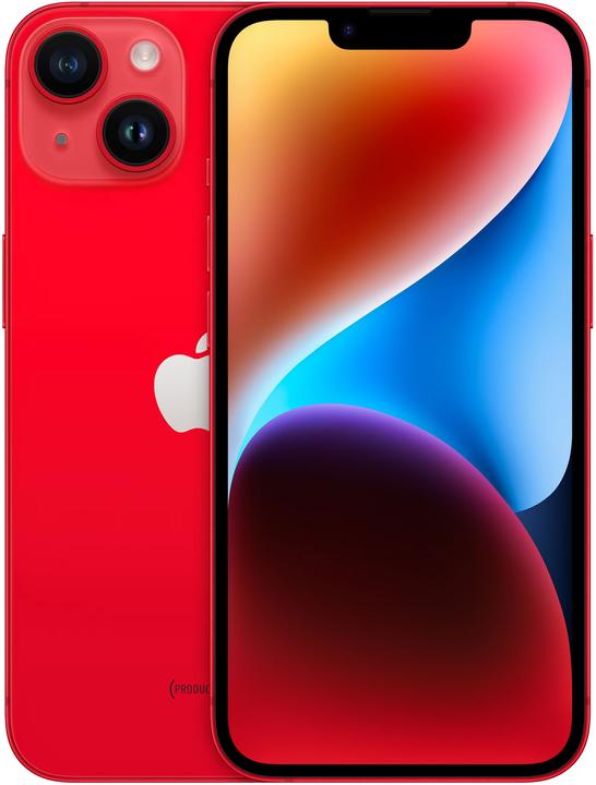 Apple iPhone 14 (256 GB, (PRODUCT)RED, 6.10", SIM + eSIM, 12 Mpx, 5G)