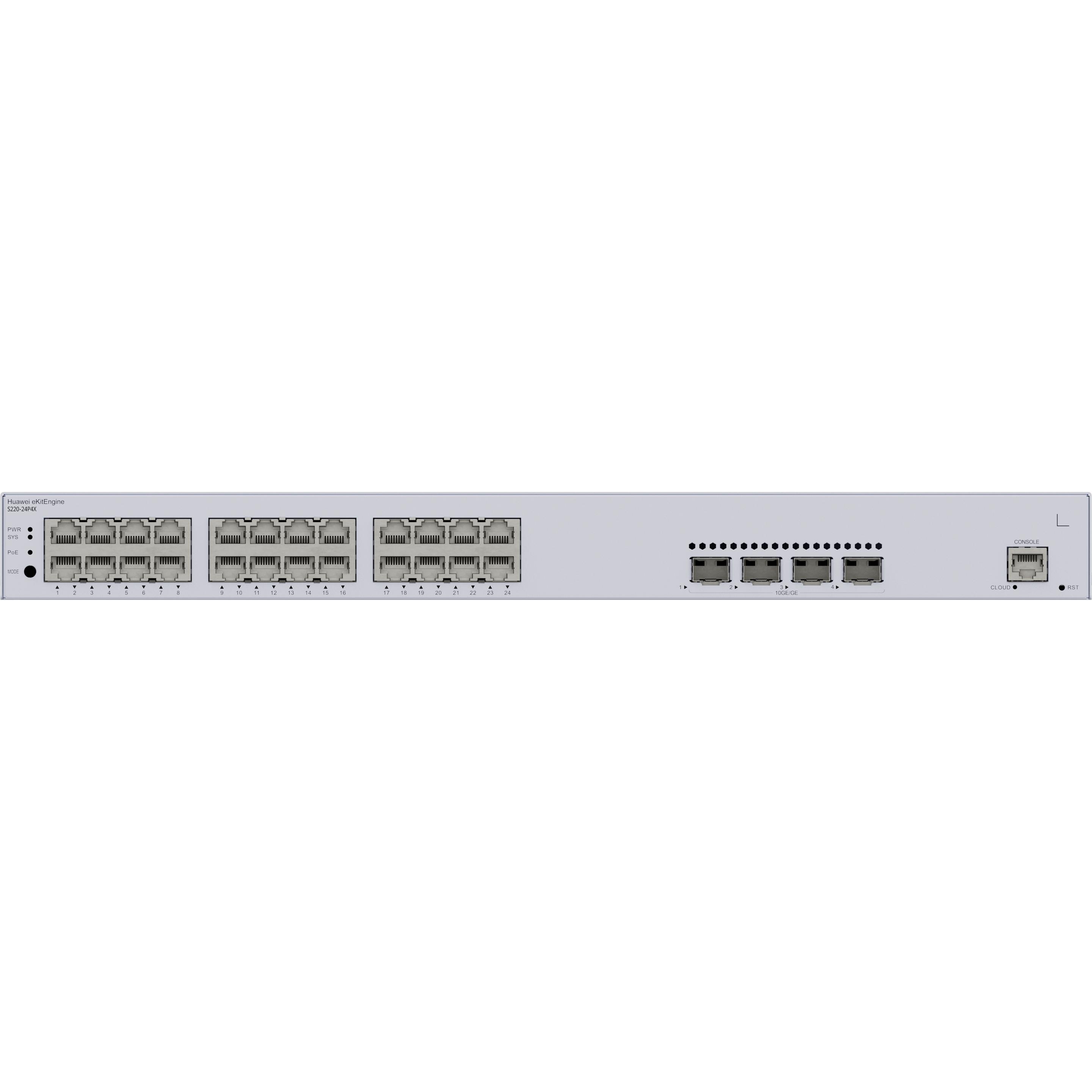 Thumbnail - Huawei S220 (24 Ports), Netzwerk Switch, Grau