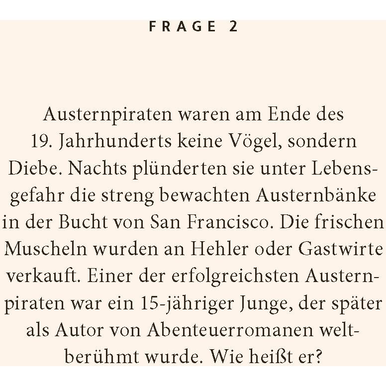 Thumbnail - Piraten-Quiz, Sachbücher von Heiner Boehncke, Hans Sarkowicz
