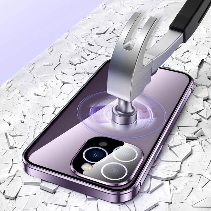 Produktbild Cover-Discount iPhone 16 Pro Max - Magnetische 360° Premium Schutzhülle mit Panzerglas (Apple iPhone 16 Pro Max)
