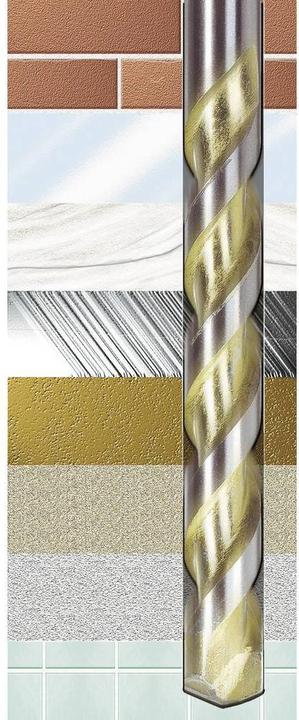 Produktbild Heller Hartmetall Mehrzweckbohrer 8 m (8 mm)