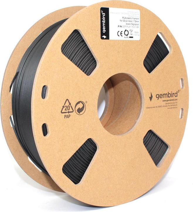 Produktbild Gembird Filamentcassette PLA schmale Spule (PLA, 1000 g)