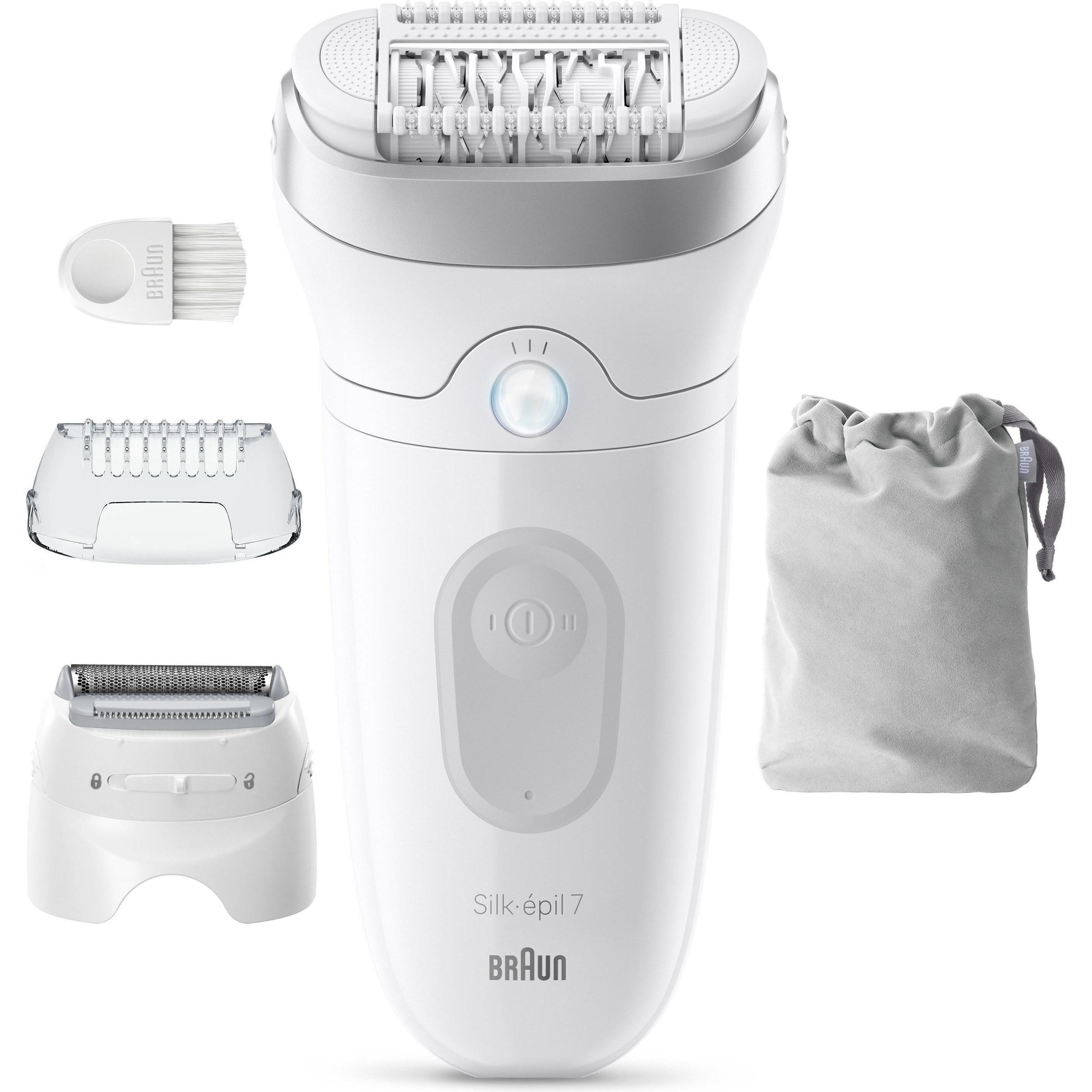 Braun Donna Epilatore, Silk-Épil 7 7-030 Wet & Dry Epilator
