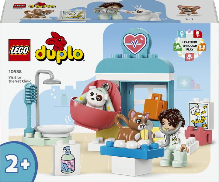 Actual product image LEGO DUPLO visit to the veterinary clinic (10438)