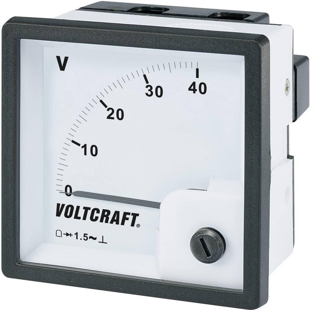 Thumbnail - Voltcraft, Energiemessgerät, Analog-Einbaumessgerät