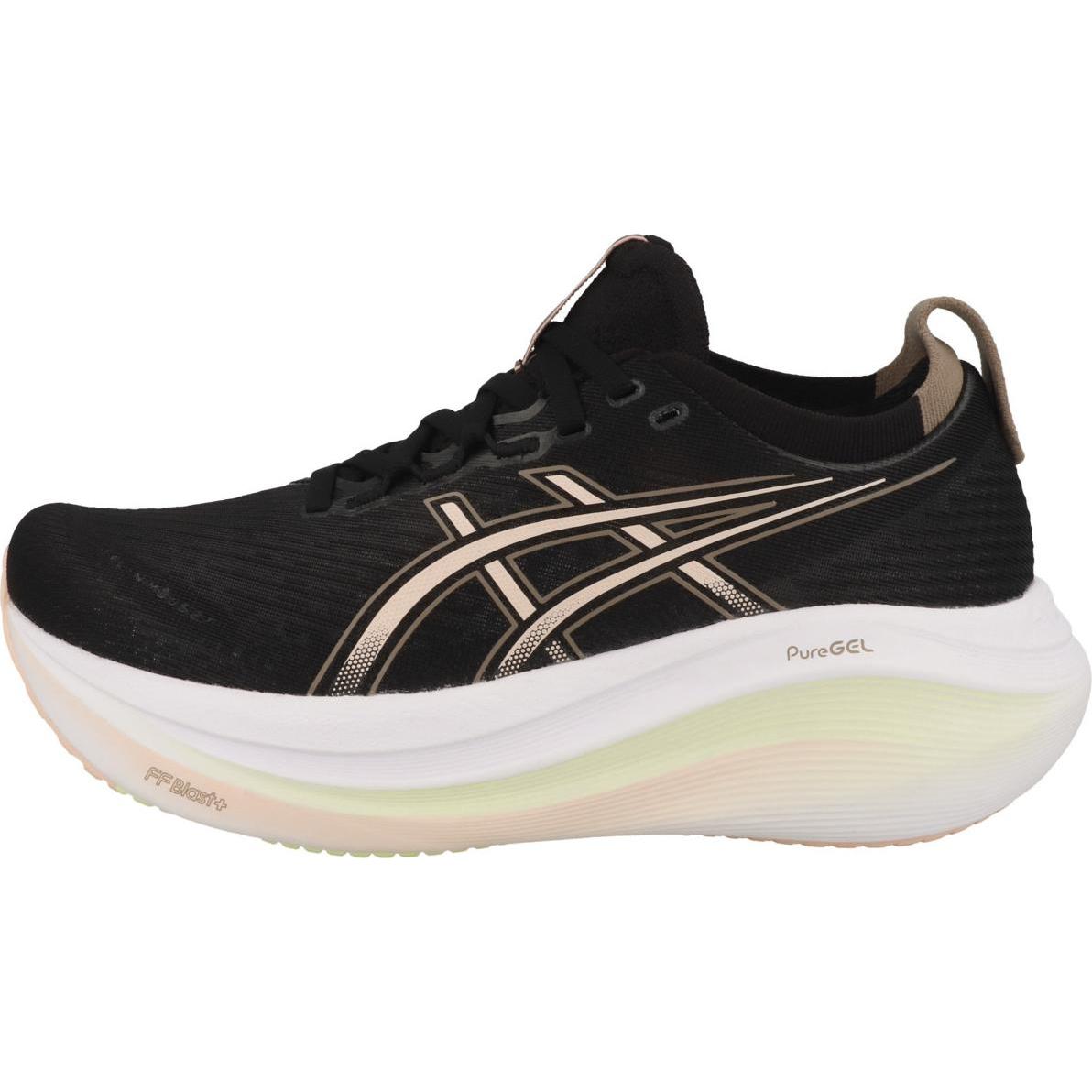 ASICS Performance, Damen, Laufschuhe, Gel-Nimbus 27 (38), Schwarz