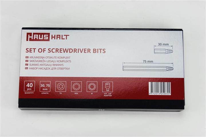 Actual product image Haushalt Screwdriver Bits Set