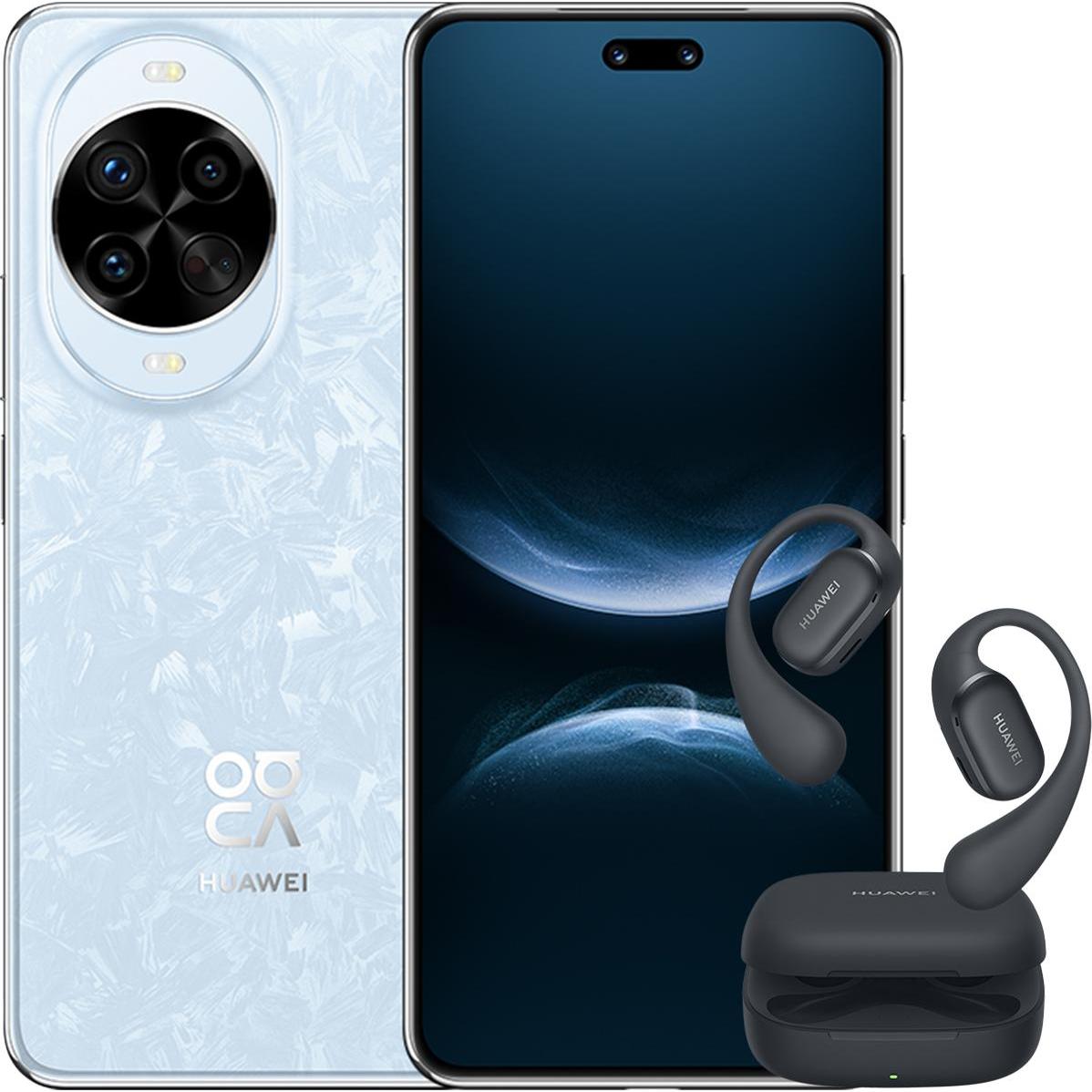 Huawei nova 14 Pro Bundle (512 GB, Blau, 6.78"), Smartphone, Blau