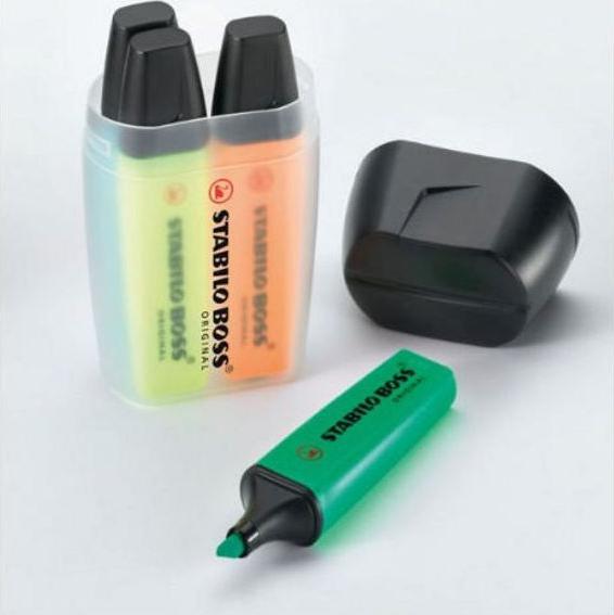 Produktbild STABILO BOSS ORIGINAL Textmarker (4 x)