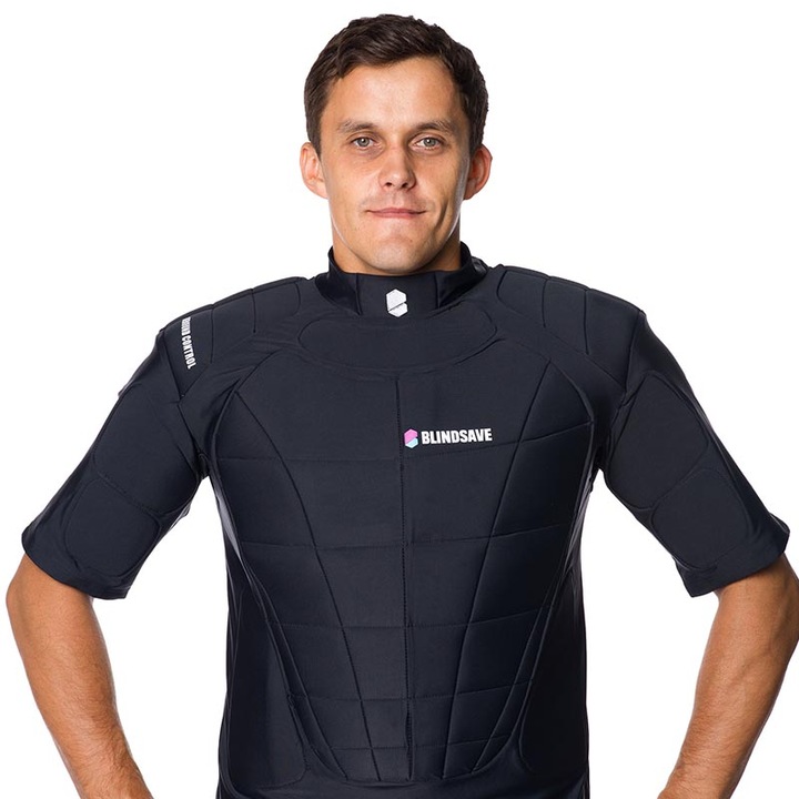 Actual product image Blindsave Goalkeeper vest Protection With Rc (S)