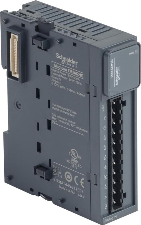 Actual product image Schneider Electric Module Tm3-2 Analog Inputs High Res. Spr