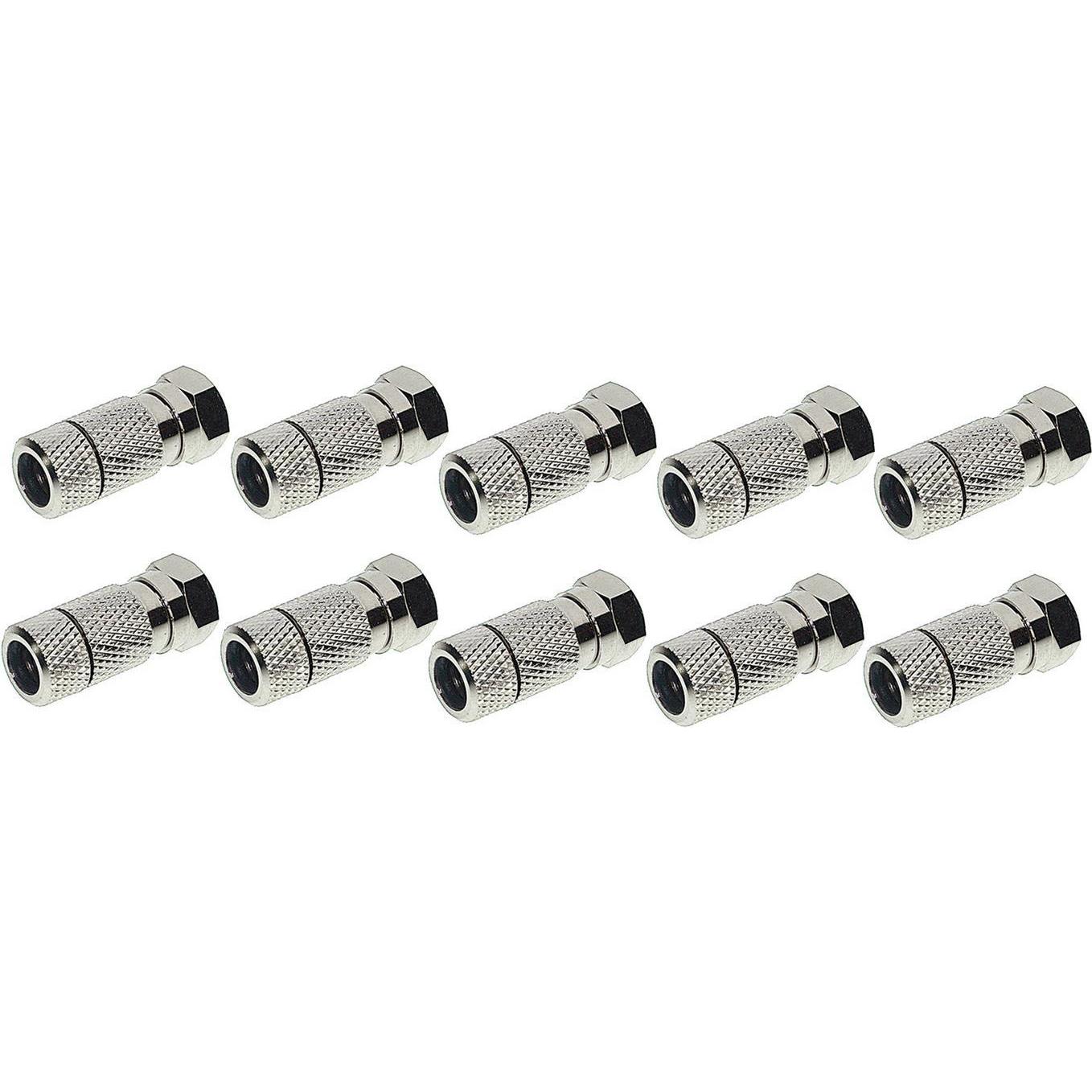 Shiverpeaks SHVP 85009-2R-10 F-Stecker 6.7 2xDichtungsring+grosser Mutter 10 (Antennenkabel), Antennenkabel