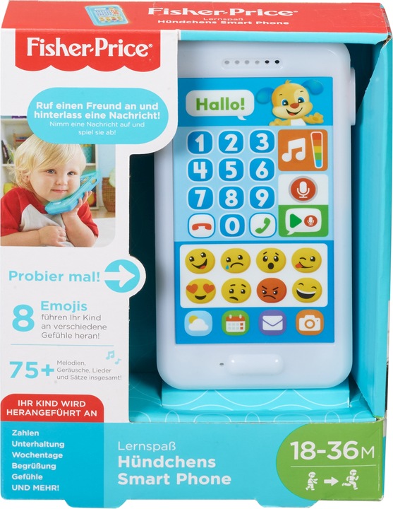 Immagine prodotto Fisher-Price Divertimento di apprendimento Doggy Smart Phone (Tedesco)