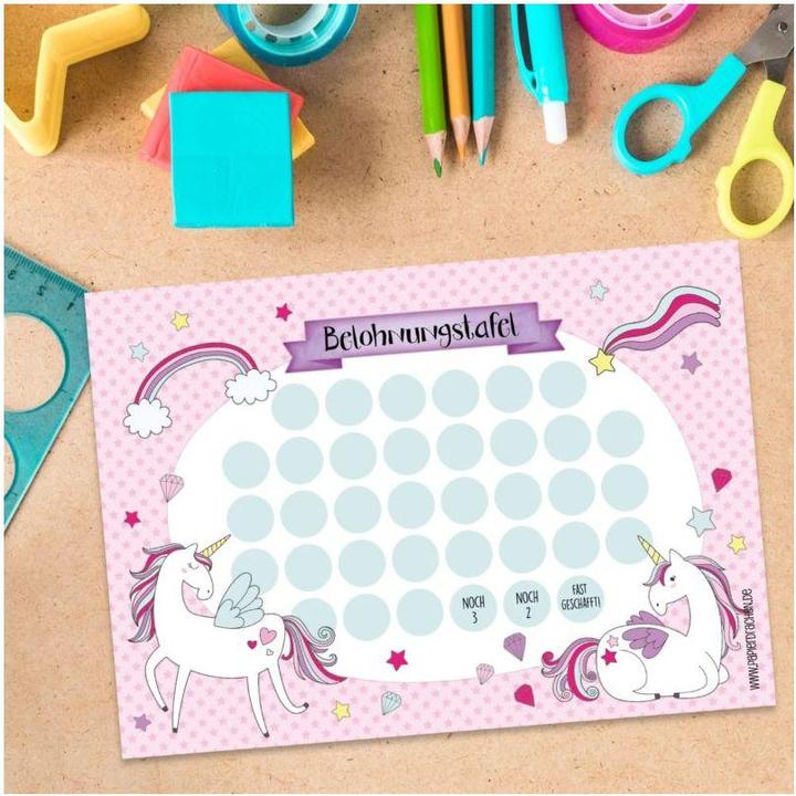 Image du produit Papierdrachen Kit de récompenses 7 - Licorne
