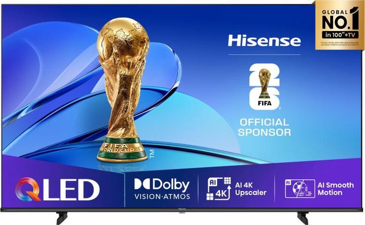 Produktbild Hisense TV 65E77Q (65", QLED, UHD, 2025)