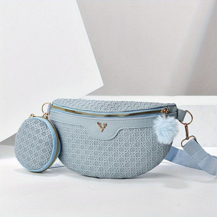 Immagine prodotto Only-Bags.Store Due pezzi con decorazioni di cervo Borsa da petto alla moda Set di borse a tracolla