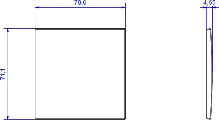 Produktbild Bachmann 2x DUE Deckel (0.07 m)