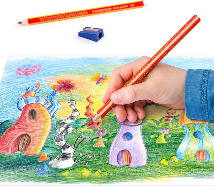 Image du produit Staedtler Jeu de crayons Noris jumbo (Multi, 11 x)