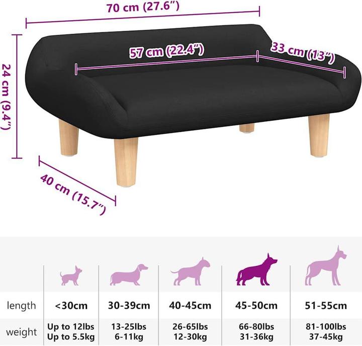 Image du produit vidaXL Hundebett (Chien)