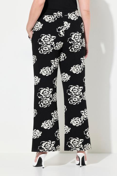 Produktbild Miamoda Hose, Blumenmuster, Elastikbund (56)