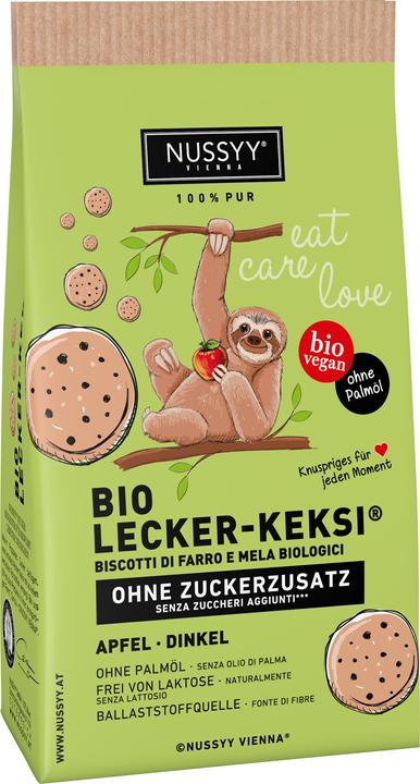 Produktbild Nussyy Bio Keksi - Apfel Dinkel (115 Stk., 120 g)