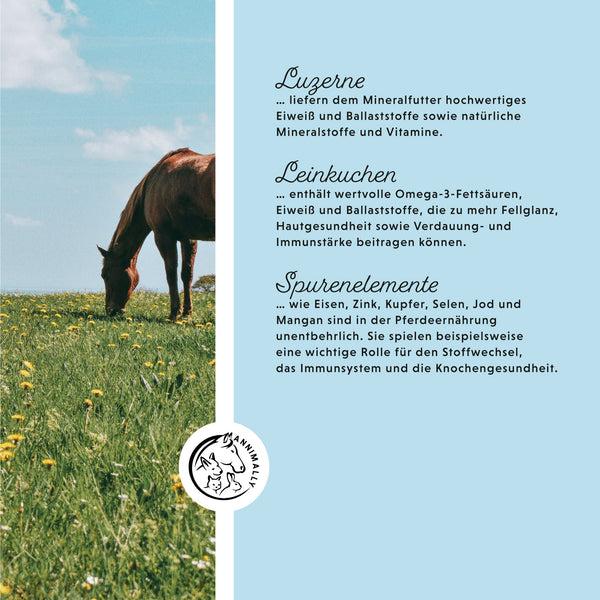 Actual product image Annimally Mineralfutter Pellets Organisch