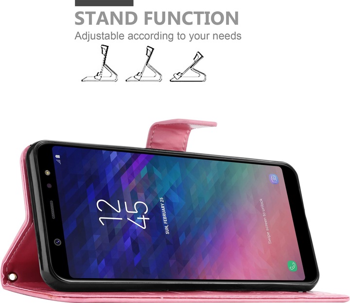 Immagine prodotto Cadorabo Copertina del libro di fiori (Samsung Galaxy A6+)