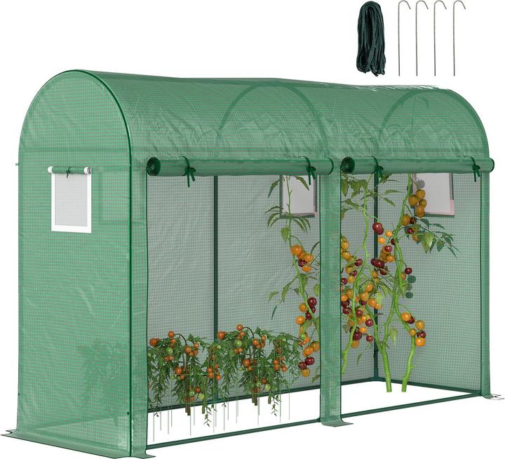 Produktbild Outsunny Foliengewächshaus