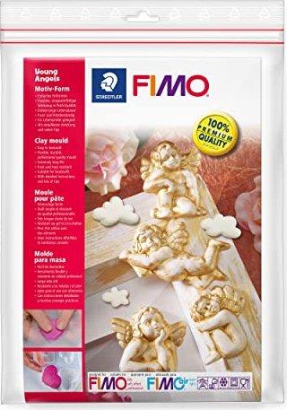 Produktbild Fimo 8742 Motiv-Form Polybeutel,"Engelskinder", 7 Motive, Motivgrösse: 6 x 6 cm