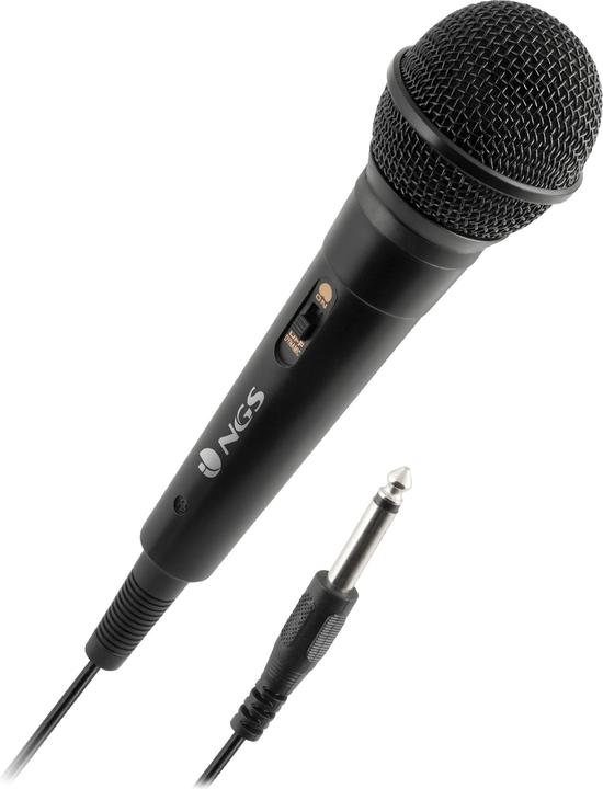 Image du produit NGS Singer Fire Black Karaoke microphone