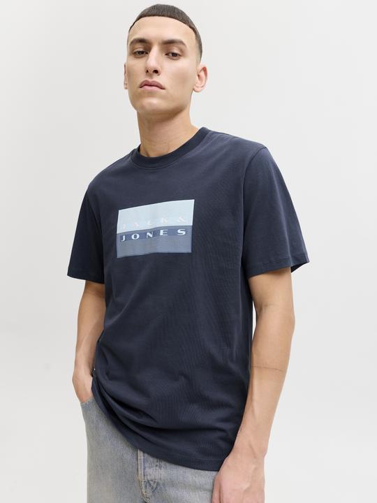 Produktbild Jack & Jones Jcofusion Dots Print Tee Ss Crew Sn (S)