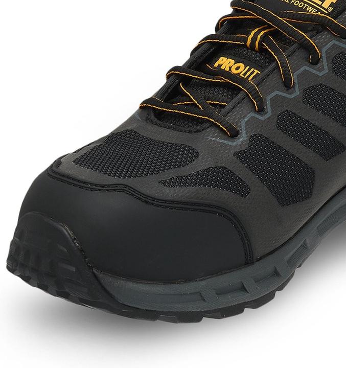 Productafbeelding DeWalt CROS00440 Crossfire lage veiligheidsschoen S3 - Zwart - 44 (S3, 44)