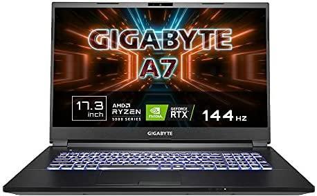 Actual product image Gigabyte NB GBT A7 K1-BDE1150SB 17.3 AMD R7 W11 FHD 144Hz (17.30", AMD Ryzen 7 5800H, 16 GB, 1000 GB)